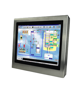 Panel PC Inox 12'' - Face avant