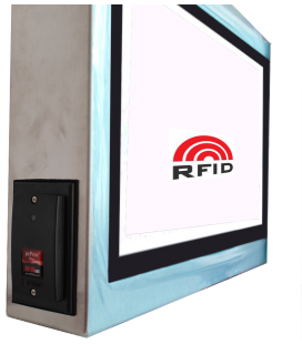 Panel PC 21,5"en Inox lecteur RFID