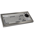 Clavier Industriel Inox 96 touches + Boule roulante