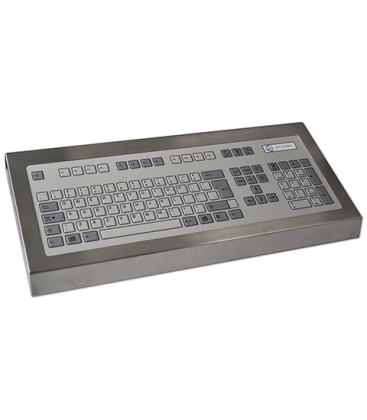 Clavier Industriel Inox 105 touches