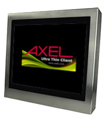 Client léger Axel sur châssis Inox 19"