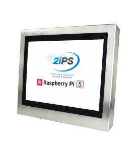 Terminal Web Raspberry pi5 15" en inox