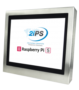 Terminal Web Raspberry pi5 17" en inox