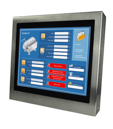 17” Stainless steel Industrial Monitor